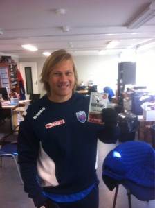 C McLeod with Irish Biltong