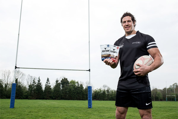 Mike McCarthy - Official Rugby Ambassador for Irish Biltong